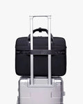 travelstrap pasta super business acoplagem mala rodinhas cabo extensível aeroporto terminal mãos livres viagem negócios pasta executiva