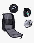 interior mochila versalles 2 compartimentos principais divisórias celular canetas acessórios chaveiro integrado organização inteligente cada item lugar certo zero bagunça