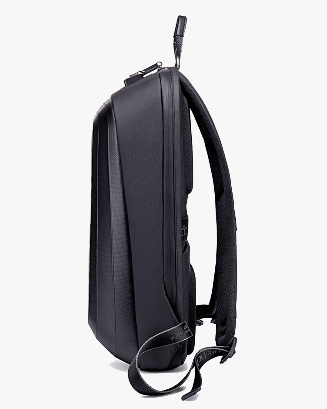 mochila pro hunter lateral preta 48x33x20cm 1.38kg vinyl acetate poliéster 1680d painel eva rígido não amassa não risca mantém forma pressão lateral