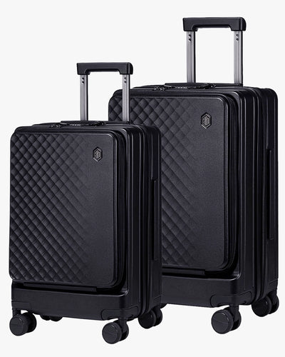 Kit Conjunto de Malas de Viagem Bordo 10kg + Média 23kg Modelo Atlas