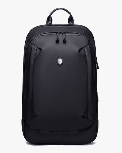 mochila executiva clássica notebook 15.6 brook levatte preta elegante resistente trabalho reunião corporativa masculina profissional premium