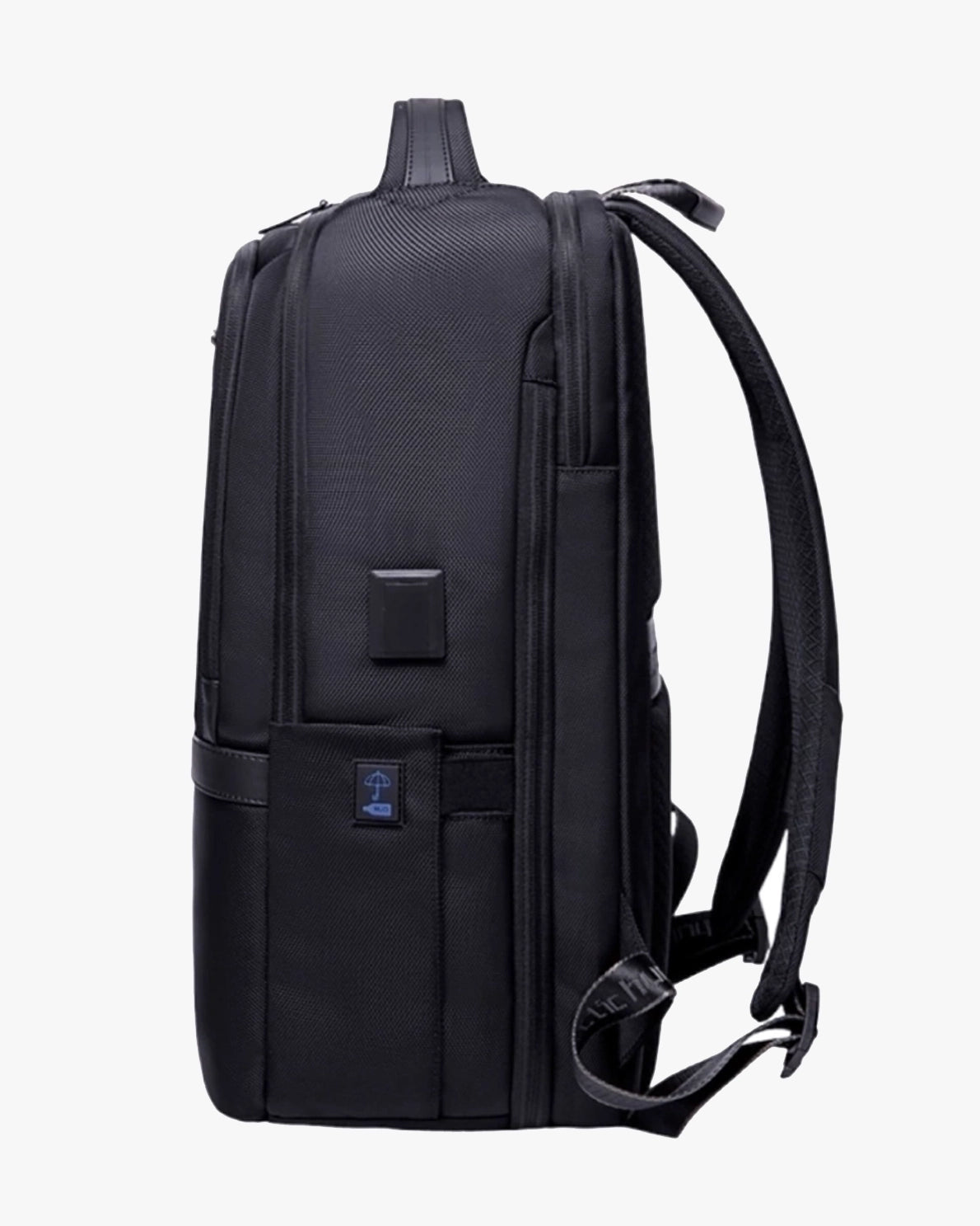 mochila expand lateral preta poliéster 1680d impermeável anti-riscos mochila executiva masculina corporativa design urbano