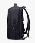 mochila expand lateral preta poliéster 1680d impermeável anti-riscos mochila executiva masculina corporativa design urbano