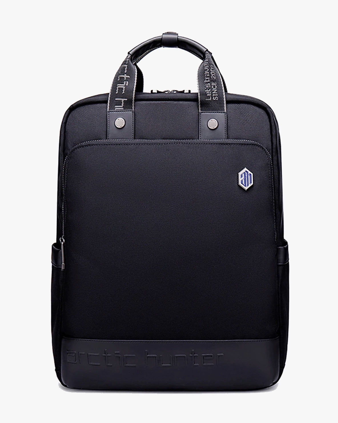 mochila pasta executiva 2 em 1 unique levatte preta 28 litros 1kg poliéster 1680d notebook 15.6 alças retráteis usb fone integrados design híbrido masculina premium