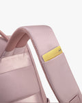 mochila pasta malena 2 em 1 rosa levatte detalhes couro sintético premium acabamento refinado mochila feminina sofisticada elegante