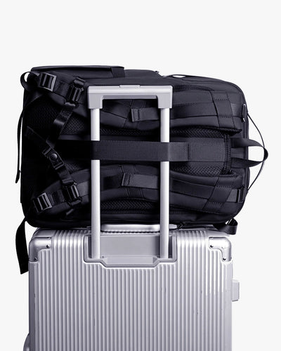 trolleypass alça traseira deslizante mochila photographer x encaixe cabo mala viagem rodinhas aeroporto terminal mãos livres fotógrafo viajante