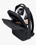 organização interna mochila r-line 2 compartimentos divisórias celular porta-canetas documentos chaveiro integrado tudo lugar certo executiva compacta funcional premium