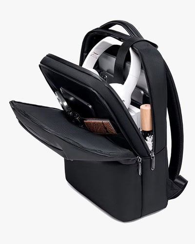 organização interna mochila r-line 2 compartimentos divisórias celular porta-canetas documentos chaveiro integrado tudo lugar certo executiva compacta funcional premium