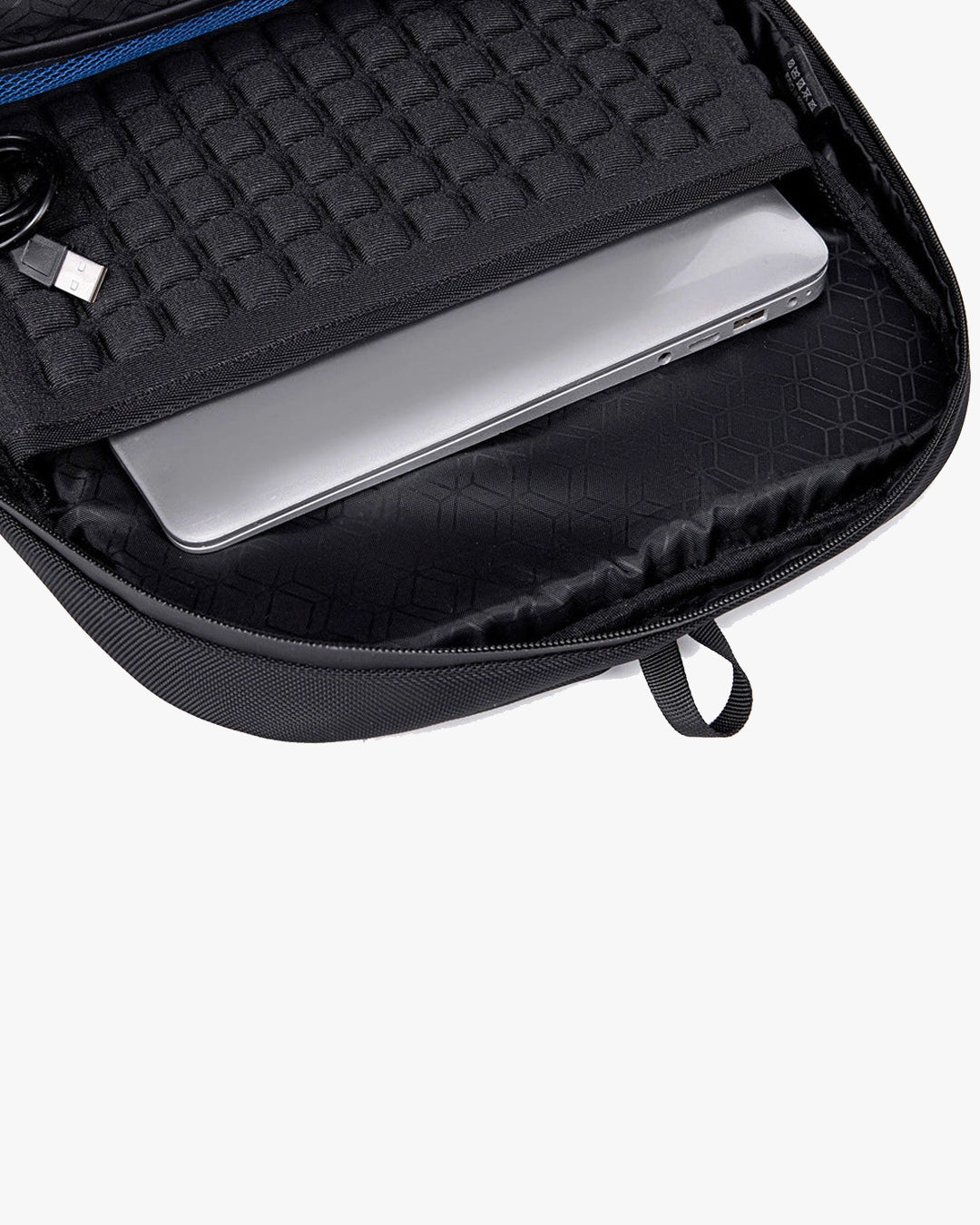 compartimento notebook 15.6 mochila raiden proteção impactos estrutura firme transporte diário equipamento seguro escritório executiva masculina resistente