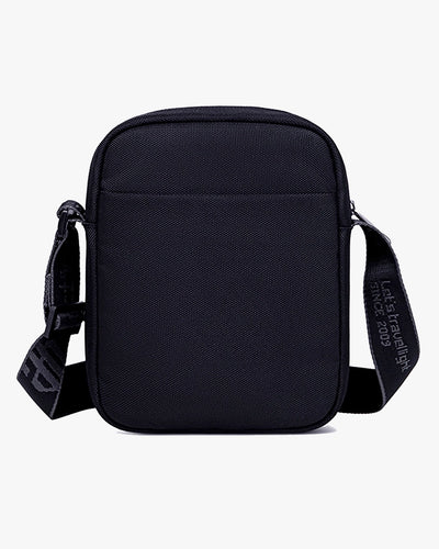 alça larga texturizada ajustável shoulder bag raptor conforto uso prolongado bolsa transversal crossbody masculina ergonômica