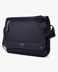 bolsa transversal executiva notebook 15.6 aspect levatte preta poliéster 1680d 3 compartimentos zíper ykk 0.9kg leve negócios trabalho reunião