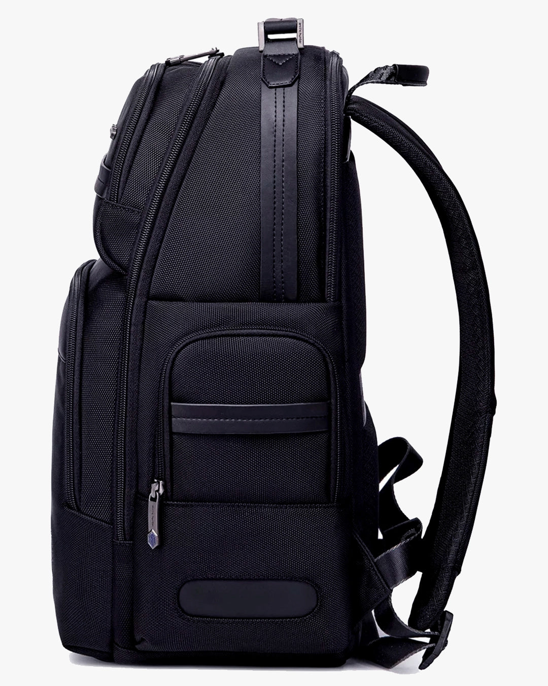 5 compartimentos zíper ykk mochila harvey notebook tablet documentos celular canetas acessórios tudo separado organização por categorias executiva sem bagunça