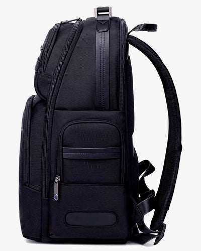 5 compartimentos zíper ykk mochila harvey notebook tablet documentos celular canetas acessórios tudo separado organização por categorias executiva sem bagunça