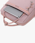 interior mochila malena smart organizer pro divisórias notebook 15.6 tablet 12.1 powerbank celular canetas documentos organização completa