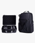 dronelock frontal mochila photographer x suporte fixação drone dji transporte seguro voo externo ensaio aéreo criador conteúdo