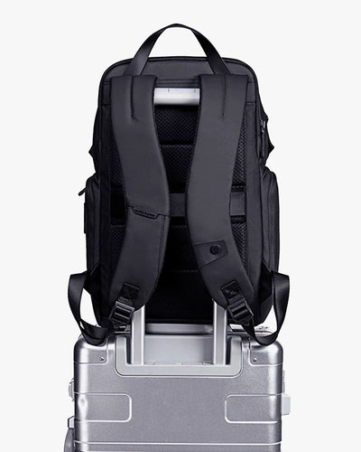 travelstrap mochila urbanity acoplagem mala rodinhas aeroporto terminal viagem negócios mãos livres carry-on bagagem mão