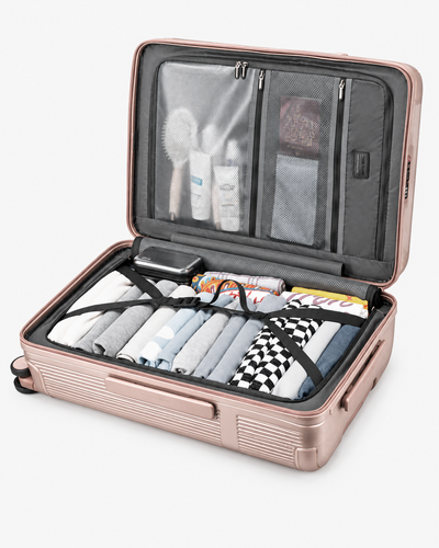 Conjunto de Malas de Viagem Tamanhos de Bordo Média e Grande para Avião Modelo Aurea