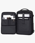interior mochila air vacuum organizado vácuo compressão roupas acessórios documentos divisórias viagem organização total