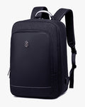 mochila executiva expansível 3 em 1 garnier levatte preta 60 litros notebook 17.3 abertura 180 graus shoulder bag destacável inclusa poliéster 1680d impermeável bagagem mão
