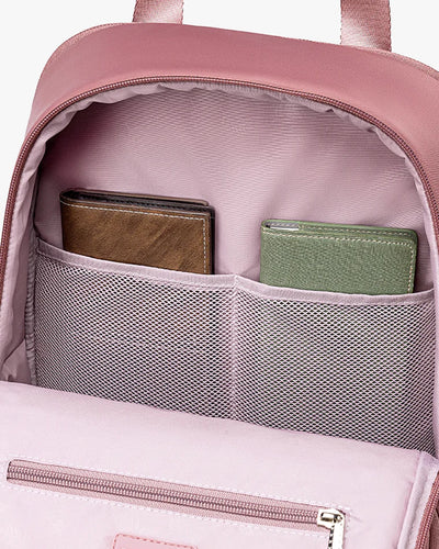 smart organizer pro mochila veneza painel interno celular canetas powerbank chaves documentos organização completa mochila feminina multifuncional