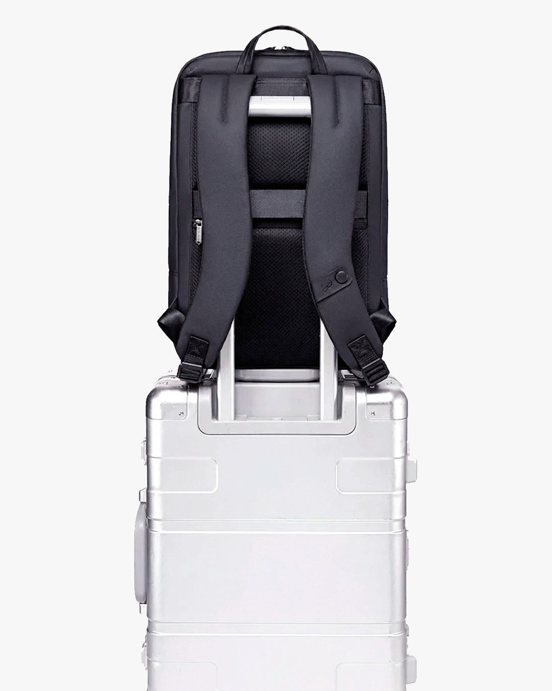 alça para mala mochila vertex sistema viagem acopla mala rodinhas mochila negócios aeroporto check-in mochila viajante executivo