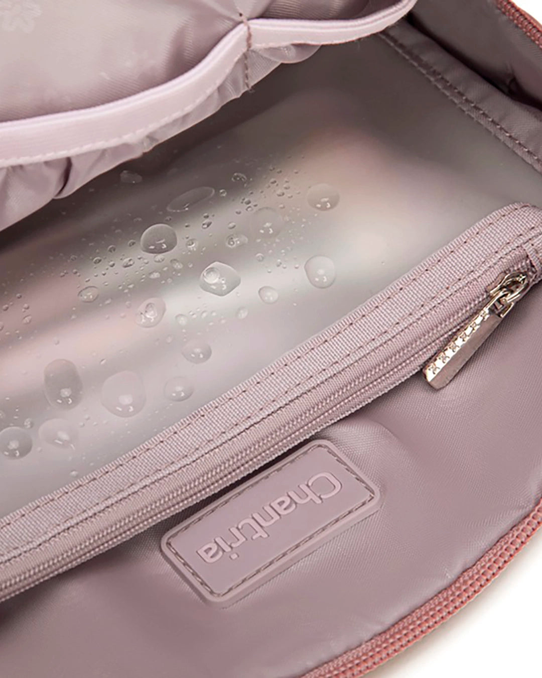 forro interior impermeável necessaire aurora proteção vazamentos frascos cremes perfume pressão avião necessaire viagem segura