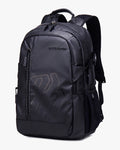 mochila executiva hybrid levatte preta 37 litros usb audioport antifurto airflow notebook 15.6 4 compartimentos trabalho viagem corporativa masculina