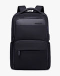 mochila executiva slim raiden levatte preta 1kg poliéster 1680d notebook 15.6 usb fone airmesh 4 compartimentos zíper ykk impressionante qualidade curti demais masculina