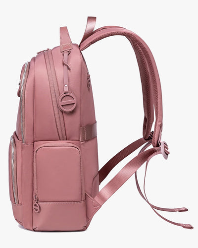 alças mochila ravena ergonômicas largas acolchoadas aircomfort respirável distribuição peso ombros mochila feminina confortável