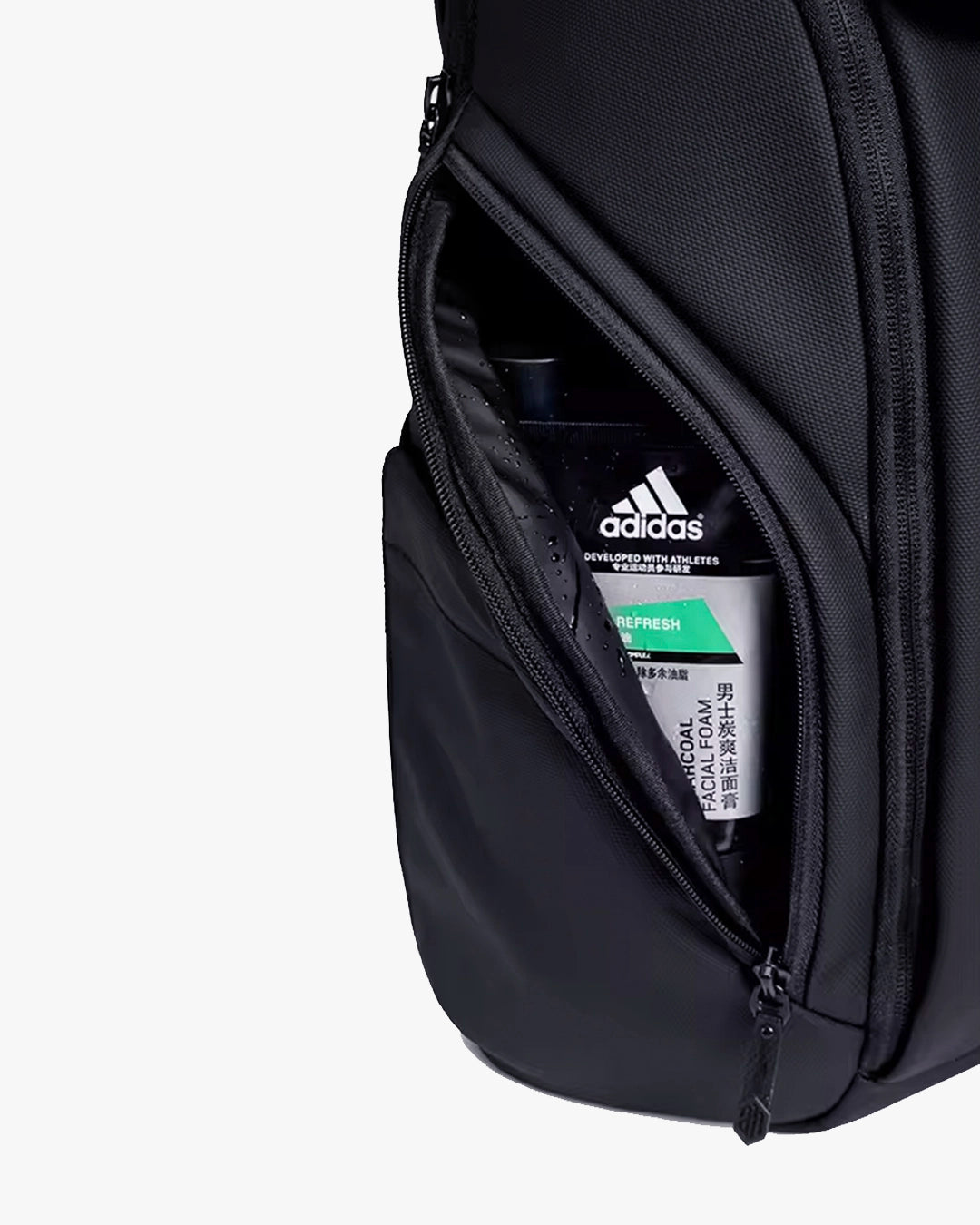 bolso lateral impermeável hydroshield mochila versalles zíper resistente documentos carregador cabo itens sensíveis umidade acesso lateral sem abrir mochila