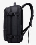 mochila air lite vácuo lateral alça mala TravelStrap mochila aeroporto viajante frequente