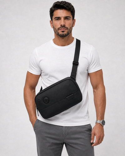 Bolsa Transversal Shoulder Bag Semirrígida Modelo Planner