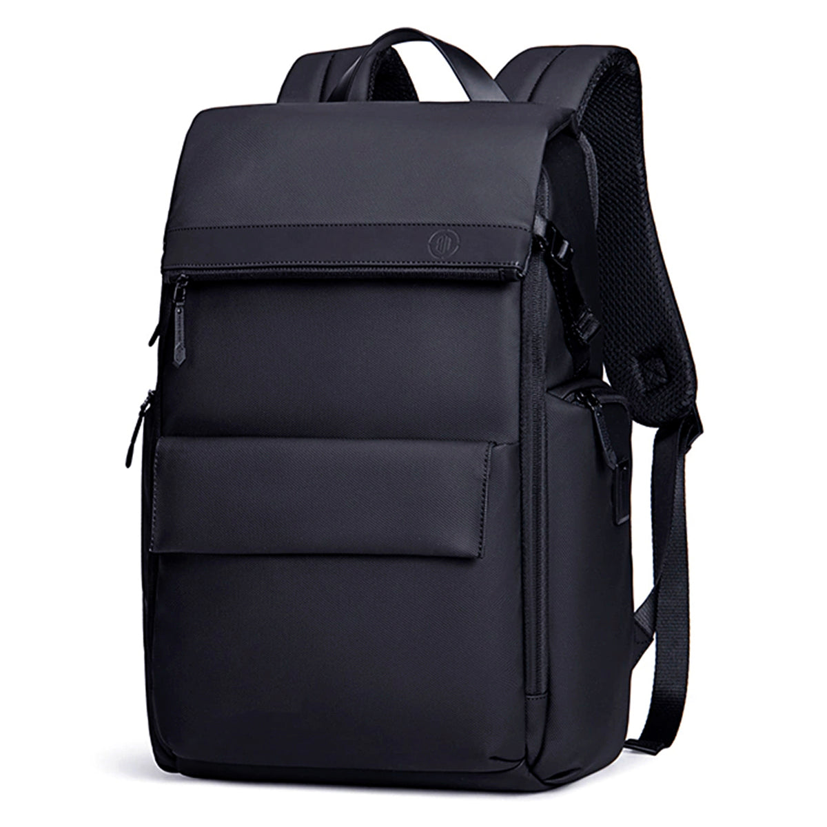 mochila executiva urbana notebook 15.6 urbanity levatte preta 39 litros 1.2kg oxford alta resistência 3 compartimentos usb integrada travelstrap masculina trabalho viagem conectada