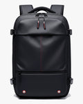mochila de viagem 60 litros vácuo air lite levatte mochila carry-on bagagem de mão mochila expansível bomba de ar elétrica