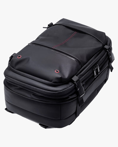 mochila air lite vácuo lateral alça mala TravelStrap mochila aeroporto viajante frequente