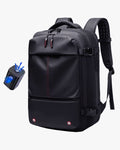 mochila de viagem 60 litros vácuo air lite levatte mochila carry-on bagagem de mão mochila expansível bomba de ar elétrica