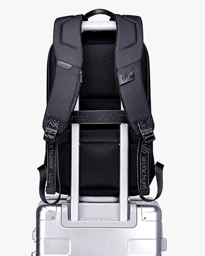 travelstrap passador traseiro pro hunter encaixe cabo mala rodinhas mãos livres estabilidade aeroporto terminal viagem negócios bagagem de mão aprovada