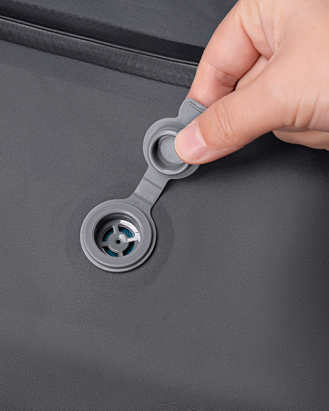 sistema vácuo compressão mochila air vacuum roupas comprimidas mais espaço tecnologia viagem expansível casacos inverno volumosos