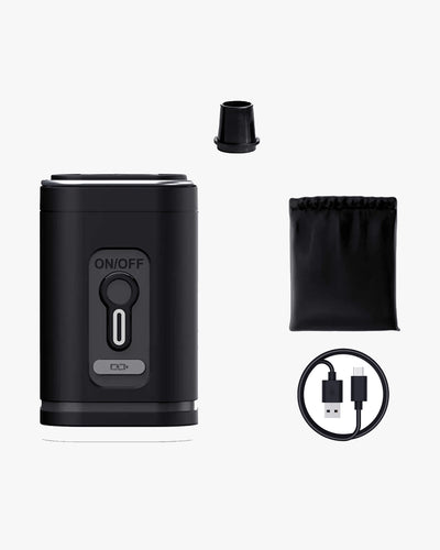bomba de ar elétrica conectada válvula mochila air lite sistema vácuo compressão automática viagem
