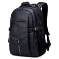 mochila executiva slim essential levatte preta 35 litros 1kg poliéster 1680d hydroshield notebook 15.6 eva shockproof usb travelfit trava peitoral gancho óculos discreta leve urbana