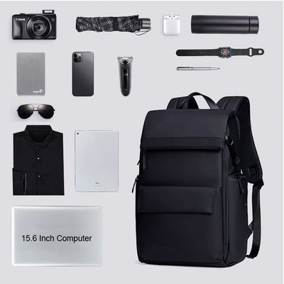 mochila urbanity preta detalhe compartimento notebook 15.6 encaixe seguro proteção impactos arranhões cotidiano executiva masculina premium