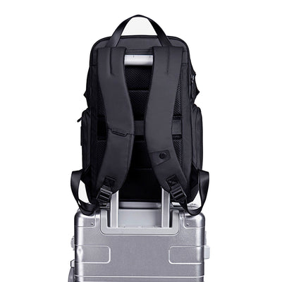 travelstrap alça traseira mochila urbanity encaixe cabo mala rodinhas aeroporto terminal mãos livres viagem negócios 1 a 3 dias bagagem mão