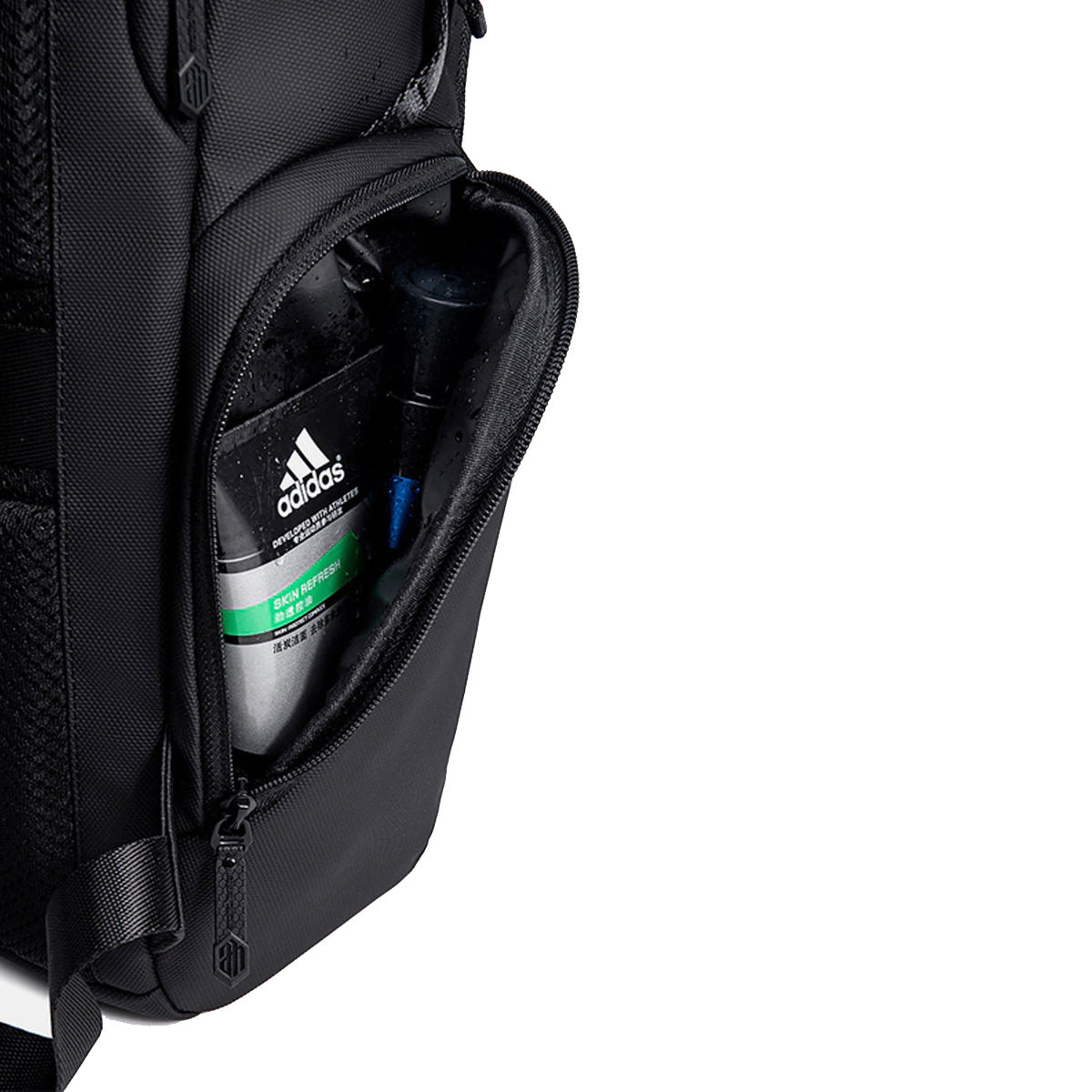 bolsos laterais zíper mochila urbanity garrafa 500ml guarda-chuva carregador seguro acesso sem abrir compartimento principal executiva masculina urbana