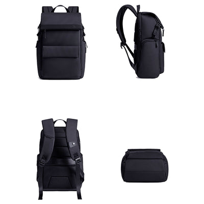 mochila urbanity preta detalhe compartimento notebook 15.6 encaixe seguro proteção impactos arranhões cotidiano executiva masculina premium