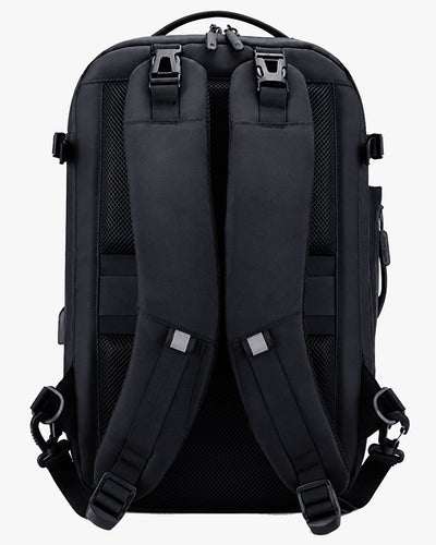 comfortalign airmesh costas ergonômico respirável compact-mac distribuição peso equilibrada reduz fadiga pressão ombros dores lombar uso prolongado