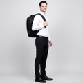 travelfit alça traseira deslizante essential haste mala rodinhas estabilidade total mãos livres aeroporto terminal viagem bagagem de mão aprovada companhias aéreas