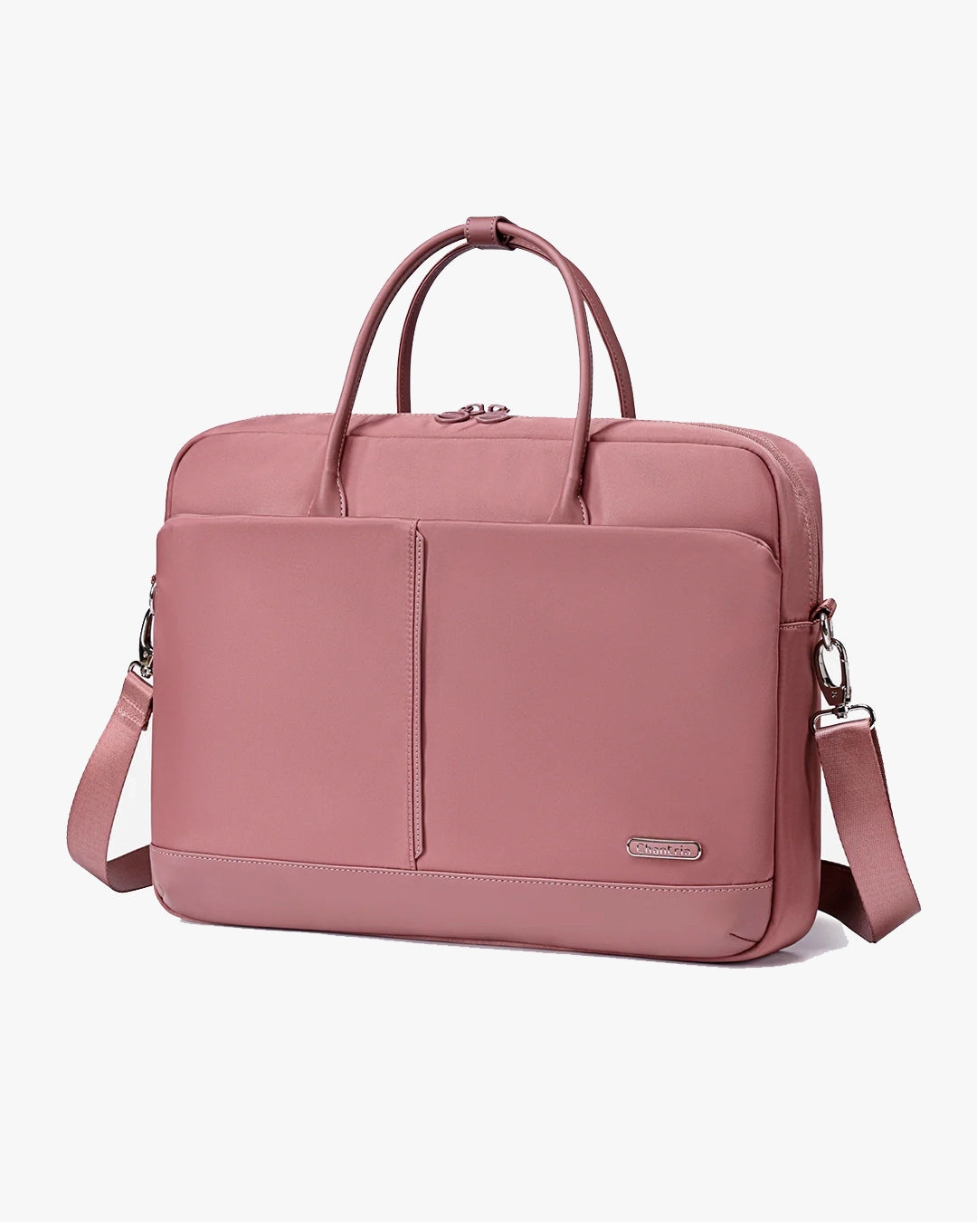 pasta harmonia lateral rose slim perfil fino leve pasta executiva feminina notebook 15.6 anti-riscos impermeável