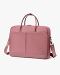pasta harmonia lateral rose slim perfil fino leve pasta executiva feminina notebook 15.6 anti-riscos impermeável