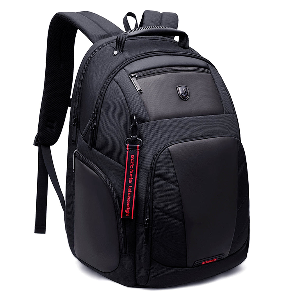 interior mochila polaris compartimentos organizados divisórias notebook 15.6 tablet celular canetas documentos powerbank organização completa executiva masculina multifuncional