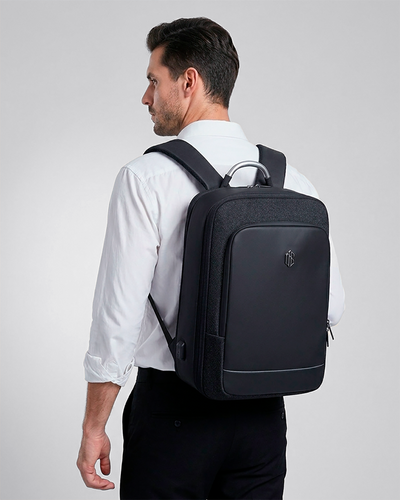 Mochila De Viagem Expansível Executiva Modelo Garnier